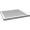 Ekena Millwork Vertical Surface Mount PVC Gable Vent w/ 2"W x 2"H , Brickmould Sill Frame, 30"W x 28"H GVPVE30X2803SN - alternate 2